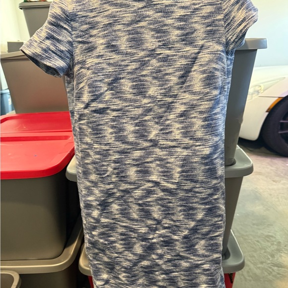 LOFT Dresses & Skirts - Blue Space-Dyed Short Sleeve Dress p11